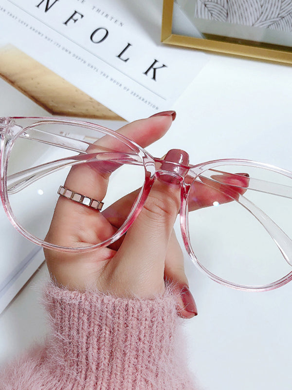 New fashionable anti-blue light large frame glasses frames