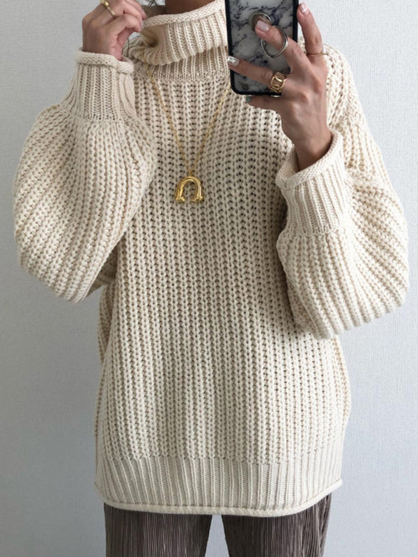 Women's Casual Knit Pullover Sweater