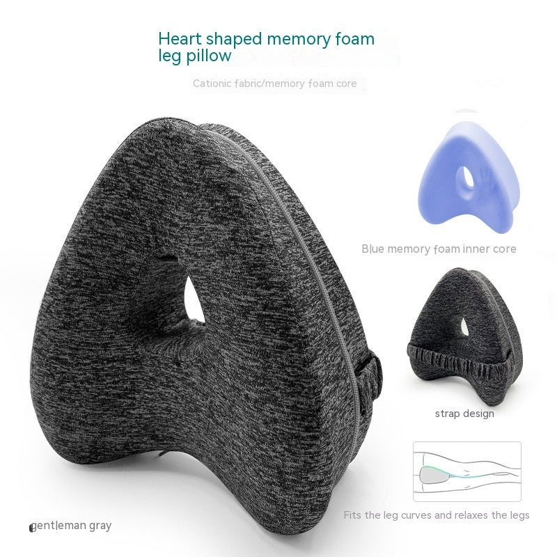 Heart-shaped Memory Foam Leg Pillow Contour Legacy Leg Pillow