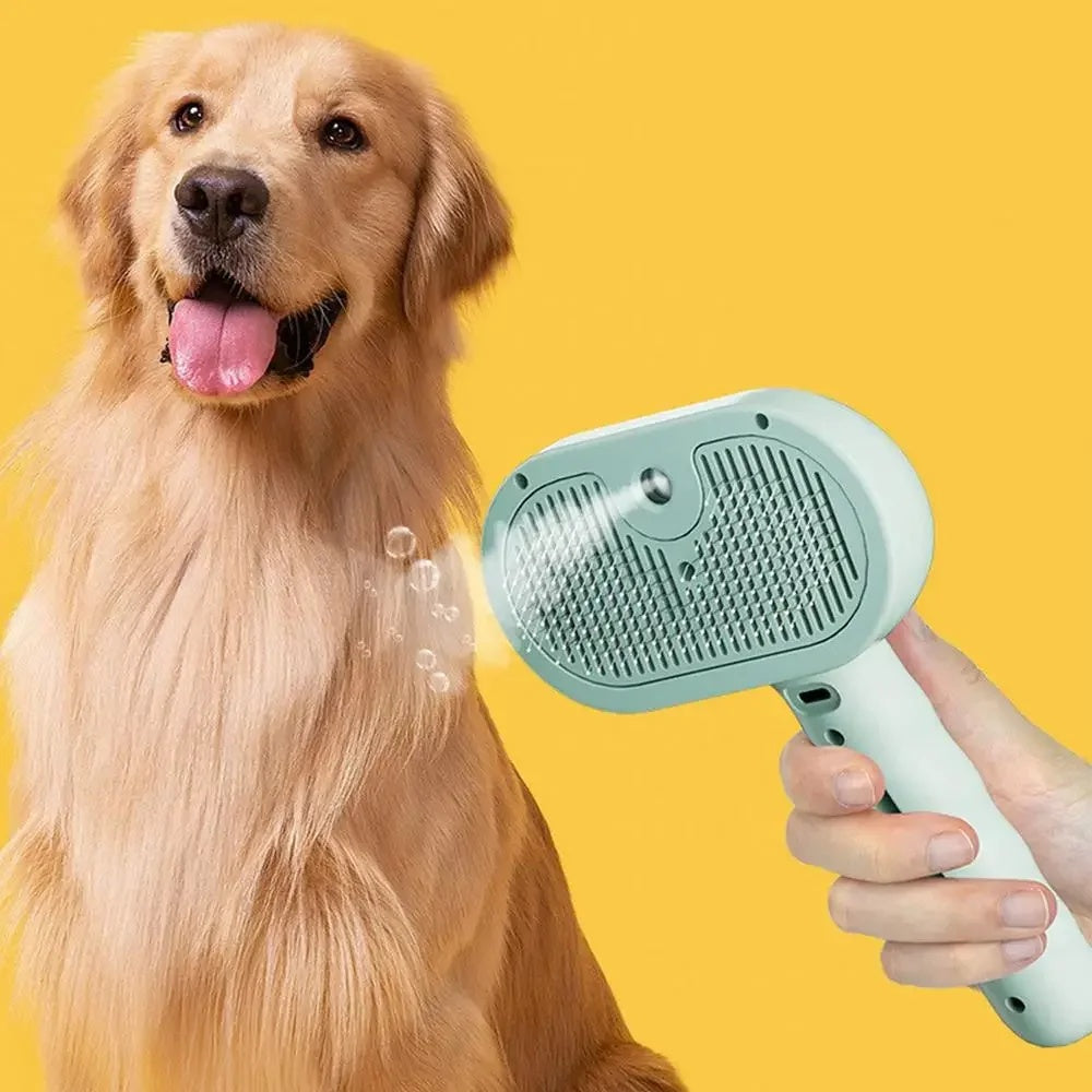 Pets Spray Hair Comb Pet Hair Remover Cleaning Brush Cats Grooming Dog Accessories Tools Dematting Water Mist Humidifier Comb Pet Supplies