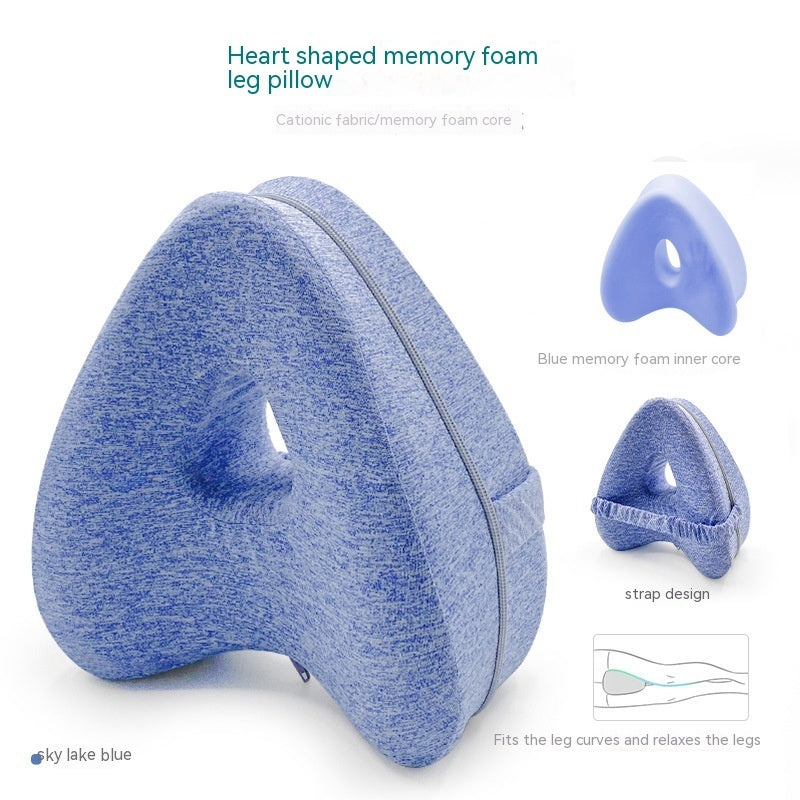 Heart-shaped Memory Foam Leg Pillow Contour Legacy Leg Pillow