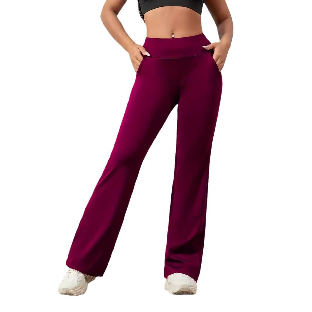 Loose Leisure Sports Wide Leg Yoga Running Fitness Aerobics Pants