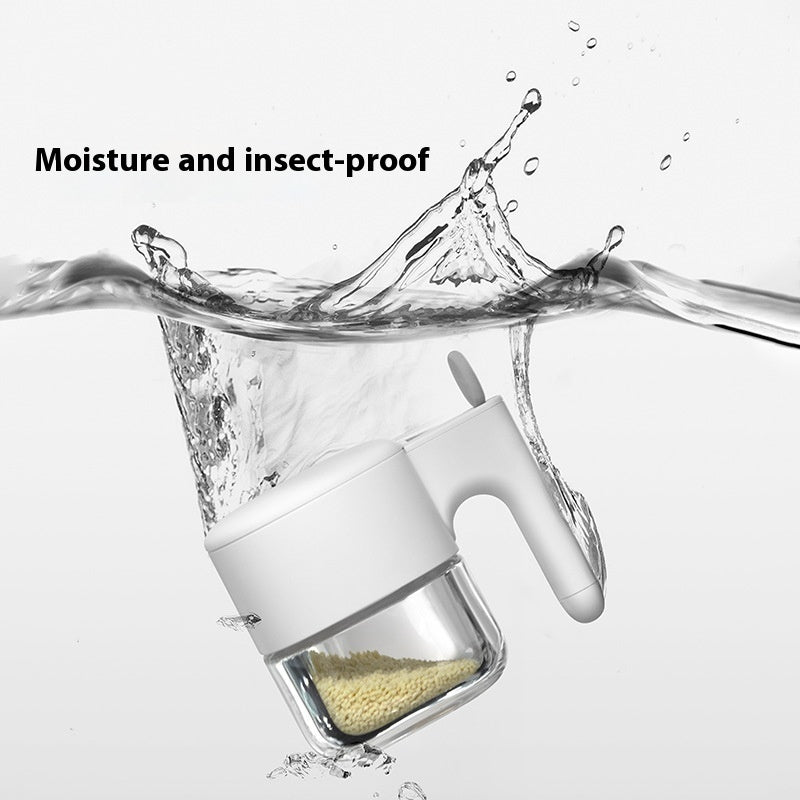 Self-opening Seasoning Box Kitchen Storage Seasoning Tray